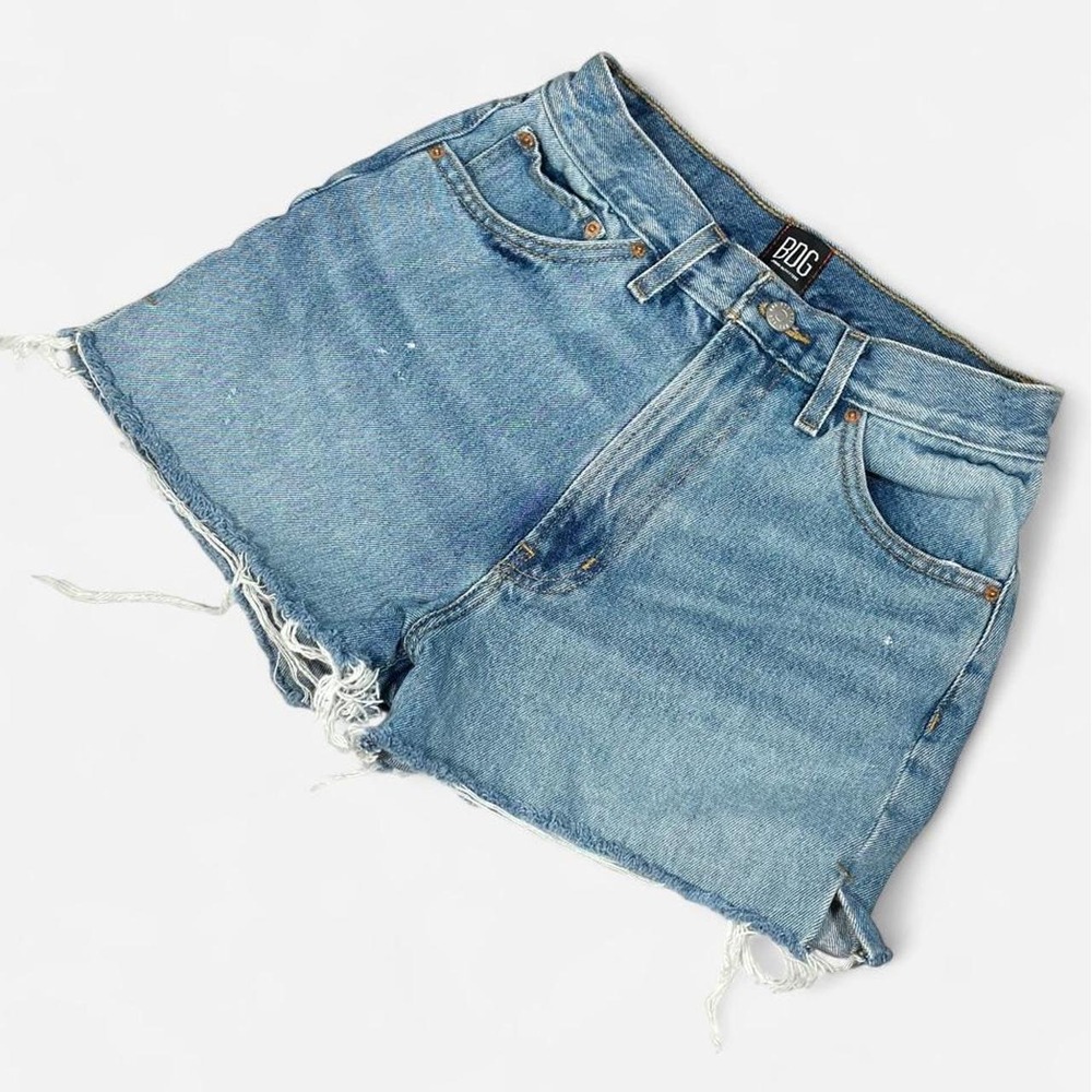 Urban Outfitters, BDG Denim High Rise, Girlfriend Jean Shorts, Size 27
